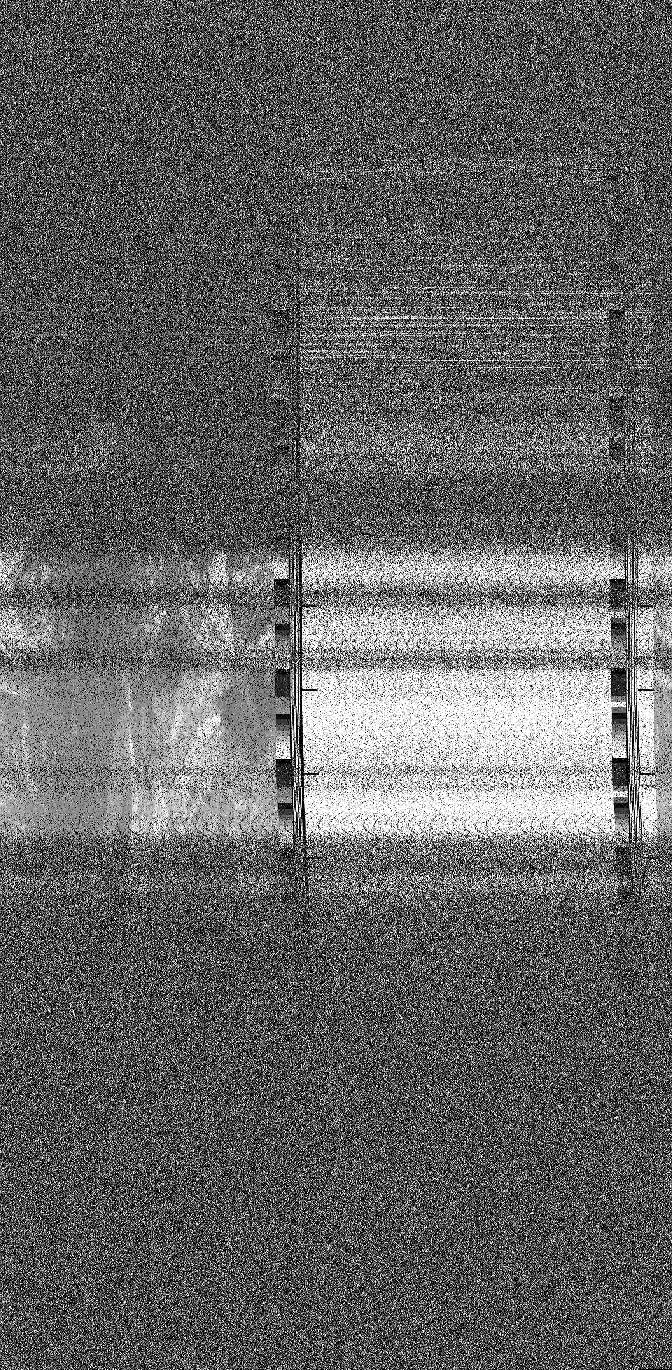 Pristine output with telemetry data withut cropping. Pristine images are
unenhanced, but normalised to produce images which represent,
as best as the software is able to, the original digital data. No attempt is made to temperature
normalise IR images. Disables gamma, sharpening, rotation, and other enhancements.